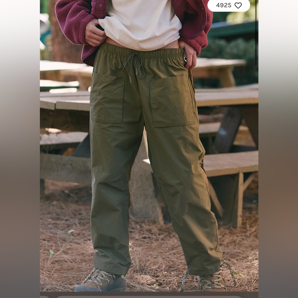 Olive Green Women's Cargo Pants